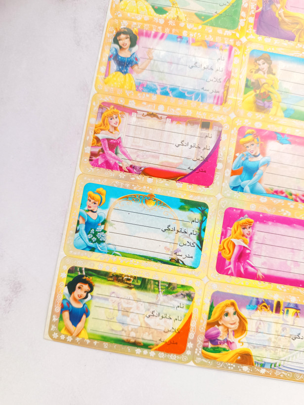 برچسب اسم و مشخصات فانتزی ( ۱۰ عددی )